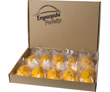 Caixa com 10 Empanadas Porteñas Congeladas
