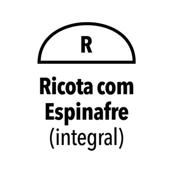Sabor Ricota com Espinafre (Integral) - Empanadas Porteñas